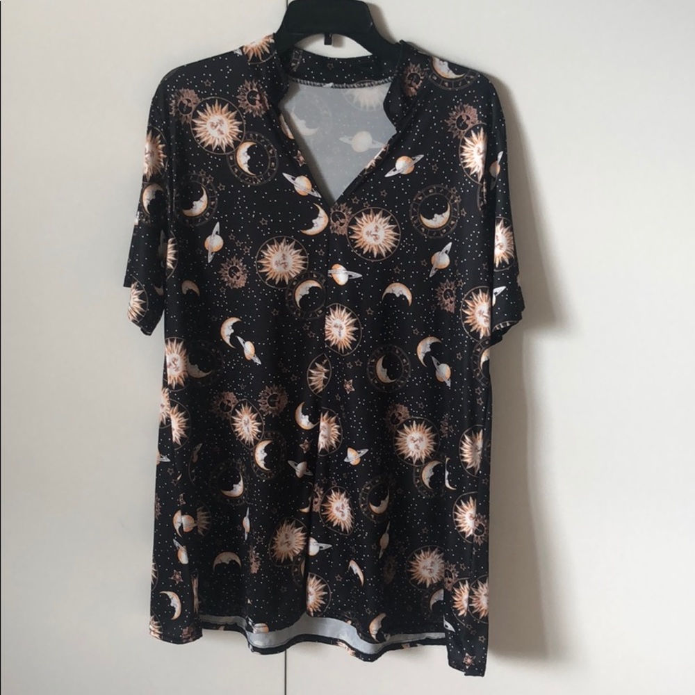 Sun Moon and Stars Tunic